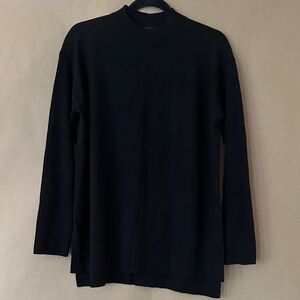 Talbots Black Crew Neck Sweater